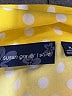 Susan Graver 100% Polyester Polka Dots Yellow Short Sleeve Blouse Size XL - photo 7