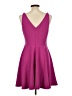 Lulus Solid Purple Cocktail Dress Size L - photo 2