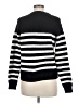 Caslon Stripes Black Pullover Sweater Size M - photo 2