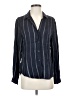 Cloth & Stone Blue Long Sleeve Blouse Size S - photo 1