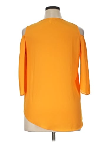 NY Collection 3/4 Sleeve Blouse (view 2)