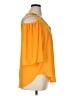 NY Collection 100% Polyester Orange 3/4 Sleeve Blouse Size XL (estimated) - photo 4