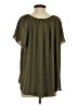 Vince Camuto 100% Polyester Green Short Sleeve Blouse Size S - photo 2