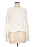 J.Crew 100% Cotton Ivory Pullover Sweater Size L (estimated) - photo 1
