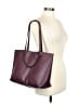 Coach 100% Leather Burgundy Leather Tote One size - photo 2