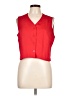 Esprit 100% Polyester Red Sleeveless Blouse Size L - photo 1