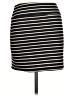American Eagle Outfitters Stripes Black Casual Skirt Size L - photo 2