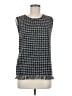 Ann Taylor Houndstooth Black Sweater Vest Size M - photo 1