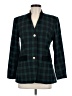 Ann Taylor Plaid Green Blazer Size 6 - photo 1