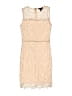 Aqua 100% Polyester Ivory Pink Casual Dress Size XS - photo 1