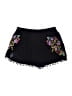 Me To We Graphic Black Shorts Size S - photo 1