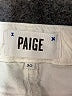 Paige Chevron-herringbone White Jeans Size 30 waist - photo 7