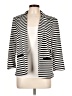 Black Rainn Stripes White Blazer Size L - photo 1
