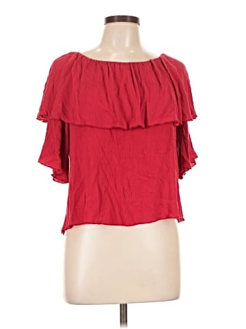 Cha Cha Vente Short Sleeve Blouse (view 1)