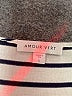 Amour Vert Ivory Long Sleeve Top Size L - photo 7