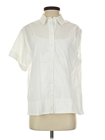 Topshop Short Sleeve Blouse (view 1)