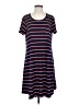 Mossimo Supply Co. Stripes Blue Casual Dress Size S - photo 1