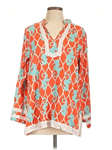 Escapada 3/4 Sleeve Blouse (view 1)
