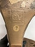 DV by Dolce Vita 100% Leather Tan Wedges Size 7 - photo 3