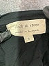 Cloth & Stone 100% Rayon Black Short Sleeve Top Size L - photo 7