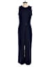 MICHAEL Michael Kors 100% Polyester Solid Blue Jumpsuit Size 2 - photo 1