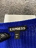 Express 100% Cotton Blue Pullover Sweater Size S - photo 7