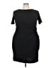 DKNY Solid Black Cocktail Dress Size 18 - photo 1