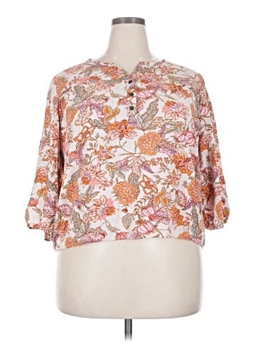 Knox Rose 3/4 Sleeve Blouse (view 1)