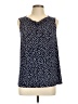41Hawthorn Blue Sleeveless Blouse Size L - photo 1