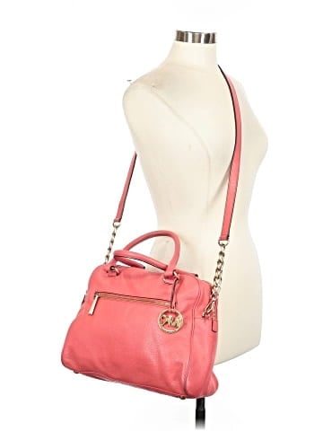 MICHAEL Michael Kors Leather Satchel (view 2)