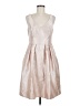 Alfred Sung 100% Polyester Tan Cocktail Dress Size 8 - photo 1