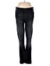 Mother Solid Black Blue Jeans Size 29 waist - photo 1