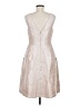 Alfred Sung 100% Polyester Tan Cocktail Dress Size 8 - photo 2