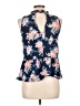 Alya Blue Sleeveless Blouse Size L - photo 2