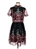 Shein Paisley Black Cocktail Dress Size M - photo 1