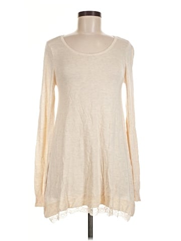 Pink Rose Pullover Sweater (view 1)