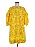 RODEBJER 100% Polyester Yellow Casual Dress Size L - photo 1