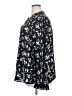 Torrid 100% Polyester Black Long Sleeve Blouse Size 2X Plus (2) - photo 5