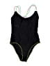 Cupshe Color Block Black One Piece Swimsuit Size L - photo 1