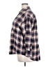 Old Navy 100% Cotton Plaid Blue 3/4 Sleeve Button-Down Shirt Size 2X - photo 5