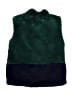 Sovereign Code 100% Polyester Green Faux Fur Vest Size 8 - photo 2