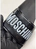 Moschino Black Logo Pool Slides Size EU (IT) 39 / US 9 - photo 5
