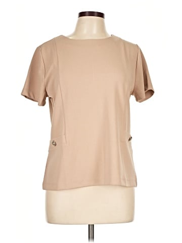 Ann Taylor Short Sleeve Blouse (view 1)