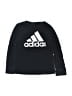 Adidas 100% Cotton Black Long Sleeve T-Shirt Size 2T - photo 1