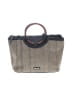 Nine West Chevron-herringbone Gray Satchel One size - photo 1