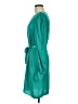 BCBGMAXAZRIA 100% Polyester Solid Teal Casual Dress Size M - photo 5