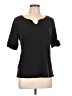 Ellen Tracy Black Short Sleeve Top Size L - photo 1