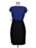 Alyx 100% Polyester Color Block Blue Cocktail Dress Size 8 - photo 2