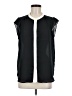 Joe Fresh 100% Polyester Black Sleeveless Blouse Size M - photo 1