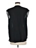 Joe Fresh 100% Polyester Black Sleeveless Blouse Size M - photo 2
